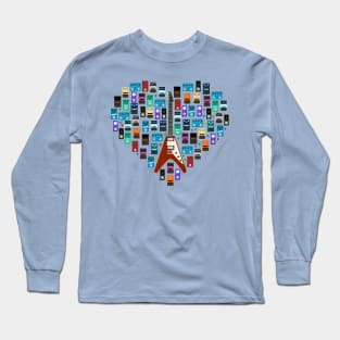 My 6 String Valentine Long Sleeve T-Shirt